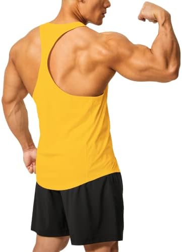 Demozu muški y leđa Stringer tenk gornji bodybuilding mišićni trening atletski trčanje plaže teretana tenk gornji dio 3 paket