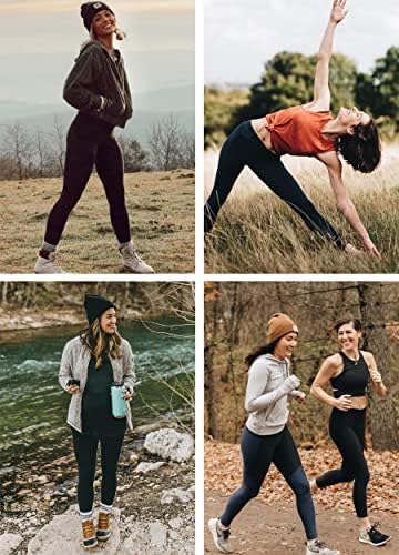 Opuntia 3 Paketne gamaše za žene - Kontrola trbuha s visokim strukom ne vidi se kroz ženske vježbe trčanja joga hlača za noge