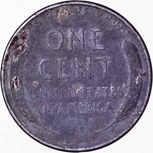 1943. čelični Lincoln pšenica Cent 1c vrlo fino
