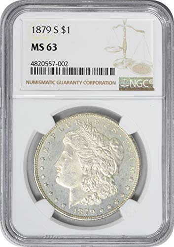 1879 S Morgan Dollar MS63 NGC