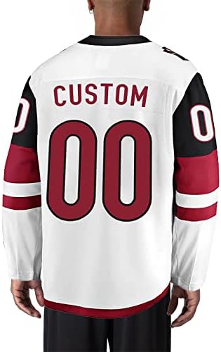Prilagođeni hokejski dresovi za muškarce žene obožavatelji obožavatelja Pokloni hokejaški tim dresovi personalizirani bilo koji broj