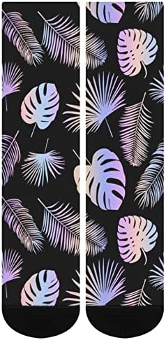 Čarape u boji palminog lista novost zabavni grafički print Ležerne čarape srednje debljine za proljeće, jesen i zimu