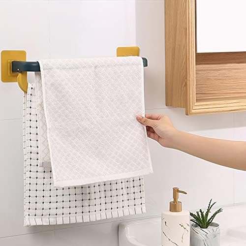 Genigw samo-zaljepljiva držač za ručnike stalak zidni zidni vješalica za ručnike za ručnike za ručnik za ručnik polica kotrljač 2 laye