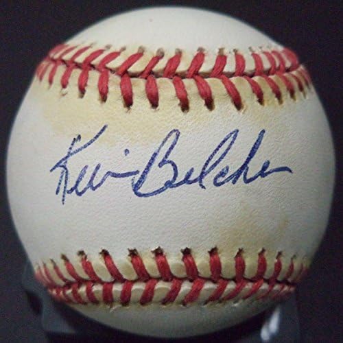 Kevin Belcher Texas Rangers - Autografirani bejzbols