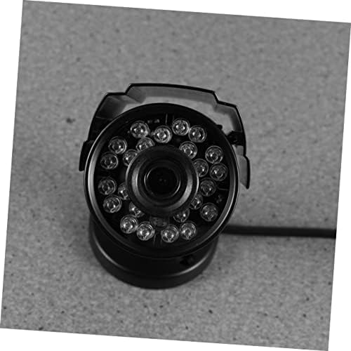 Solustre Unutarnja kamera zatvorena kamera unutarnja kamera 1pc Home P Unutarnji za monitor zid široka kupola kuta CameraBlack Nadgledanje