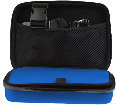 Navitech Blue Heavy Eveze Robud Tvrdi kućište/poklopac kompatibilan s iconnechs It 4K ​​Ultra HD Wasserfeste SportAction Camera