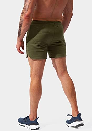 Pudolla muške teretane za vježbanje kratke hlače uteganje utega kratkih hlača za muškarce za trening za bodybuilding s džepovima s