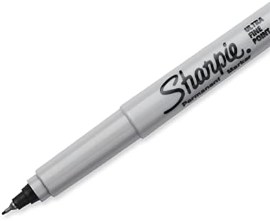 Sharpie stalni markeri, ultra fina točka, crna, 12 count i džepni stil highlighters, vrh dlijeta, razne boje, 24 brojanja