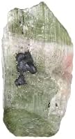 Gemhub sirova gruba listopadna kamena zelena turmalina 3.35 ct. Dragi kamen za omotavanje žica, ukrašavanje kuće, zacjeljivanje kristala
