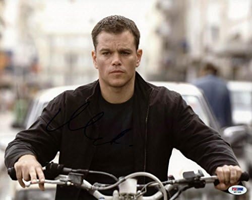 Matt Damon Bourne Supremacy potpisao Autentični 11x14 Photo PSA/DNA M97388