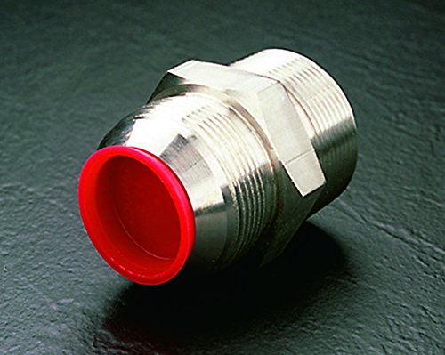 Caplugs Z253-2Q3 Plastična konusna poklopac i čep. T-253-2, PE-LD, CAP OD 1.282 utikač ID 1.507, crvena
