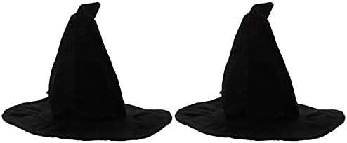 Pretyzoom 2PCS Halloween Pet Hat Witch Cat Glava za glavu za glavu CSOPLAY HEADER PET FESTIVANSKI KORIMI ZA PET HEAD OBJEKA ZA SMRTVENI