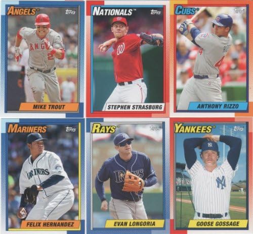 2013 Topps Archives Baseball Series Kompletna seta Mint Basic 200 kartica; Nikad nije izdano u tvorničkom obliku. Apsolutno napunjeni