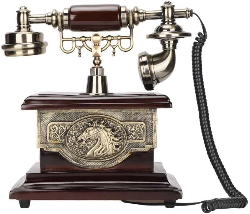 SJYDQ Old Fashioned Telefon One Touch Redial Vintage Telefon za bar za ured za kafić