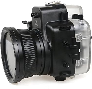 Polaroid SLR zaronjeni vodootporni podvodni kućište za Canon T6s s 18-55 mm objektivom