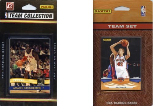 NBA New York Knicks 2 različite setove tima za trgovačku karticu s licencom