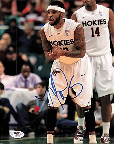 Malcolm Delaney potpisao 8x10 Photo PSA/DNA Autografirana Virginia Tech - Autografirane NBA fotografije