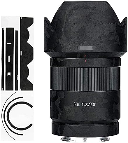 A7ii A7rii A7Sii + Fe 55 mm 1.8: Poklopac tijela za tijelo kamere + Objektiv zaštitnik kože za Sony Fe 55 mm f1.8 ZA SEL55F18Z Objektiv