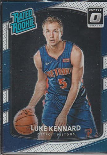 2017-18 Optic O Luke Kennard Pistons ocijenjena košarkaškom kartonom 189