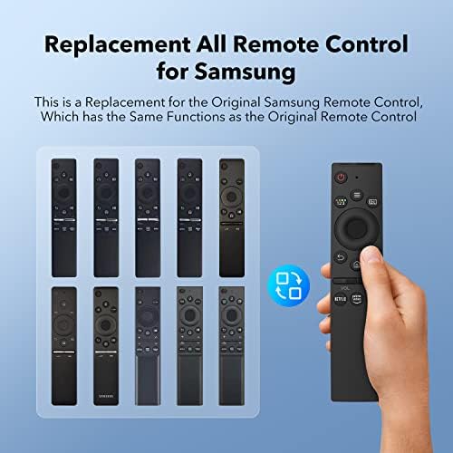 Dr.Sept Novi Univerzalni daljinski upravljač za Samsung Smart TV, Zamjenski kompatibilni All Samsung TV Remote sa Smart TV LCD LED