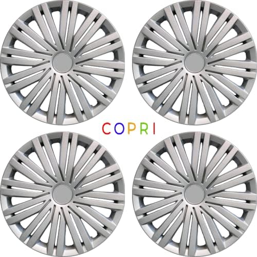 Copri set od 4 kotača 14-inčni srebrni hubcap Snap-on odgovara Toyota Sienna Tercel Matrix Avensis Lexus Celica supra kruna