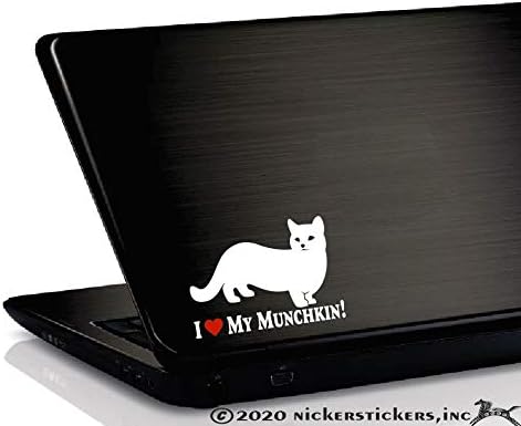Volim svoj Munchkin! ~ Kitty Cat vinil naljepnica naljepnica prozora