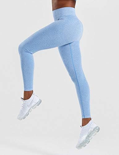 M Moyooga bešavne noge za žene Visoki struk za kontrolu trbuha Gym Sport Active Yoga Fitness hlače