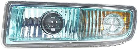 Jesymbx za lexus lx470 1998-2008 prednji branik lampica za vožnju svjetiljkom prednja svjetla zelena len par