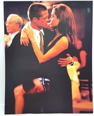 Gospodin i gospođa Smith Brad Pitt Angelina Jolie Plesajući 10,5 x 13,5 inčni poster - 005