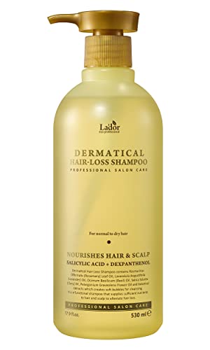 Dermatološki šampon protiv gubitka kose-sadrži salicilnu kiselinu i Dekspantenol za njegu kose i vlasišta.