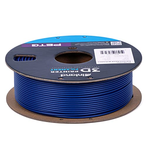 Unutar 2,85 mm plavi PETG 3D filament za pisač, dimenzionalna točnost +/- 0,03 mm - 1kg kašika