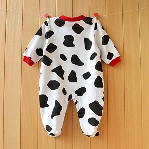 Baby jedno komad mekanog pamučnog pamučnog odjeća za spavanje za spavanje za 0-12 mjeseci novorođenčad