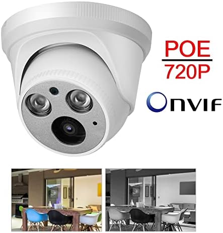 Nadzorni kućni IP sigurnosni Poe Dome kamera vodootporna vanjska 2560x1440 Video