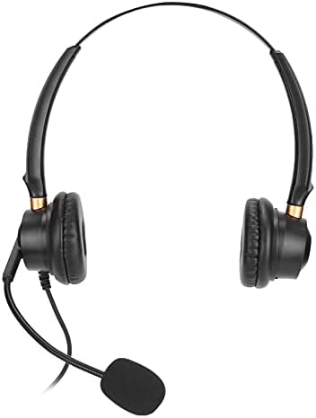 Pusokei Professional Wired slušalice, slušalice uredske telefone s priključkom od 2,5 mm, 2,5 mm / 0,1in priključak za slušalice, slušalice