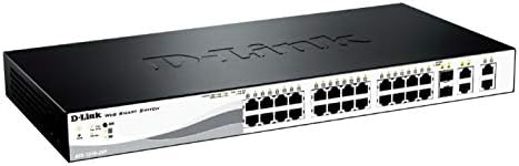 D-LINK POE+ Switch, 24 28 Port Fast Ethernet Upravljen Web Smart 2 Gigabit Base-T i 2 Gigabit Combo Base-T/SFP porti