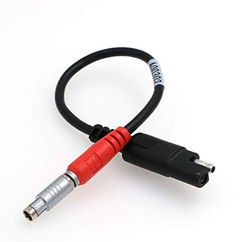 Kabel za napajanje DRRI GPS s 5-pinskim priključkom na 2-kontakt priključak SAE za Top-con HiPer V/Legacy/GB/GR-3