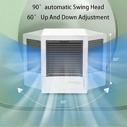Prijenosni hladnjak za zrak, osobni mobilni ventilator za hlađenje zraka, mini hladnjak za klima uređaj i ovlaživač, mali pročišćivač