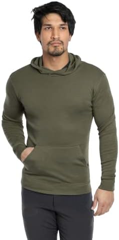 Woolly odjeća muški merino pro-pletiva vunena pulover kapuljača-wicking prozračni anti-od