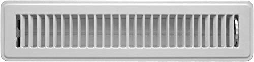 Hartford ventilacijski kat Registrira se otvor 2 ”x 14” - teška prohoda za toplinu - premium finiš - lagano podešavanje ručice za opskrbu