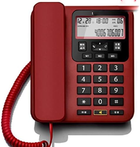 Telefon bez kabela bez loga - telefoni - retro novosti - mini pozivatelj telefona, zidni telefon s fiksnim telefonom fiksni telefonski